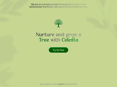 Artwork: Nurture a Tree with Celesta brand guidelines color scheme creative design customer journey design system digital design flat design interactive design interface design minimalist design mobile interface modern design product design responsive design typography uiux design user experience visual communication web design web development