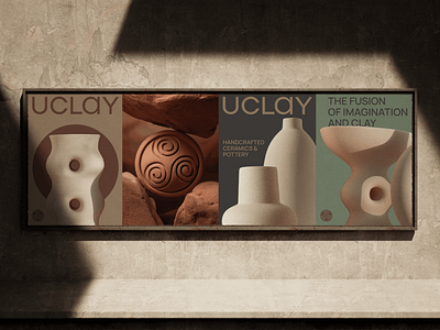 Ceramics and Pottery Brand Posters advertising brand identity branding ceramics design design studio digital art digital illustration graphic design identity design illustration illustrator logo marketing marketing design poster poster design pottery visual identity