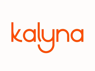 Kalyna Studio — Branding branding figma geometric graphic design illustration logo minimal orange typeface