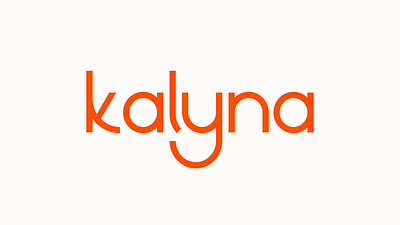 Kalyna Studio — Branding branding figma geometric graphic design illustration logo minimal orange typeface