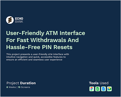 Case Study: Simplifying ATM Interface for Withdrawals and PIN atm interface bankingui ui