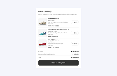 Design Every Day #9 Cart- Checkout Flow branding cart checkout checkoutflow clean creative creditcard design designer details ecommerce flow logo minimal payment popup shoe ui ui design woocommerce