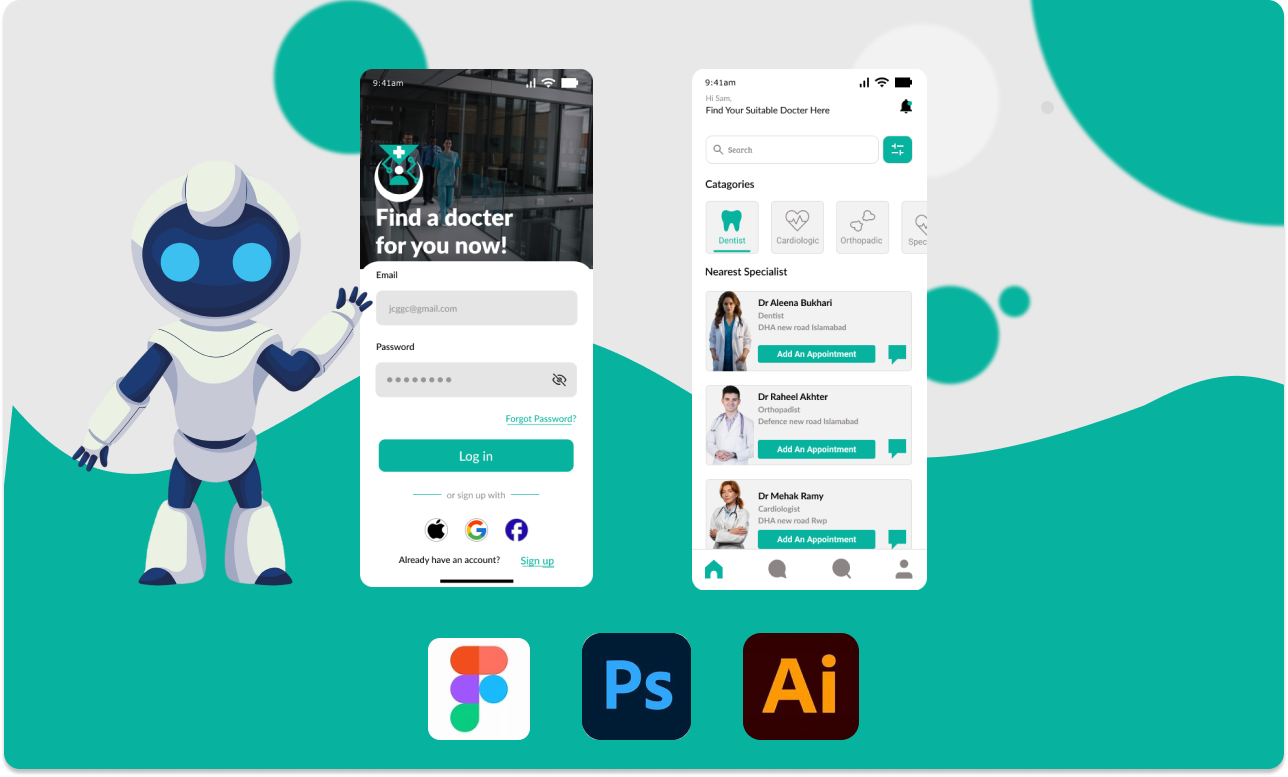 Example of Modern Mobile App Design