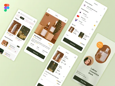 Luminous Skin: Skincare eCommerce UX Enhancement branding cosmetics figma ui user experience ux