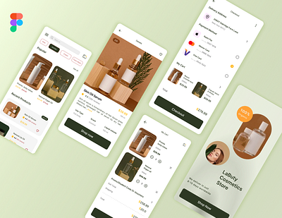 Luminous Skin: Skincare eCommerce UX Enhancement branding cosmetics figma ui user experience ux