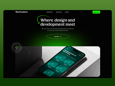 TheCreatives - Marketing Website Design brand brandidentity branding creative creativity design designing development landing page management marketing media social social media ui web web design website website agency website design