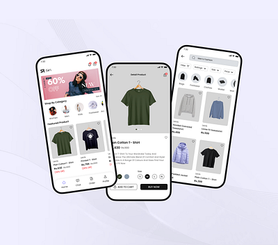 Fashion App 3d app app design design figma figma design graphic design illustration ui wireframe