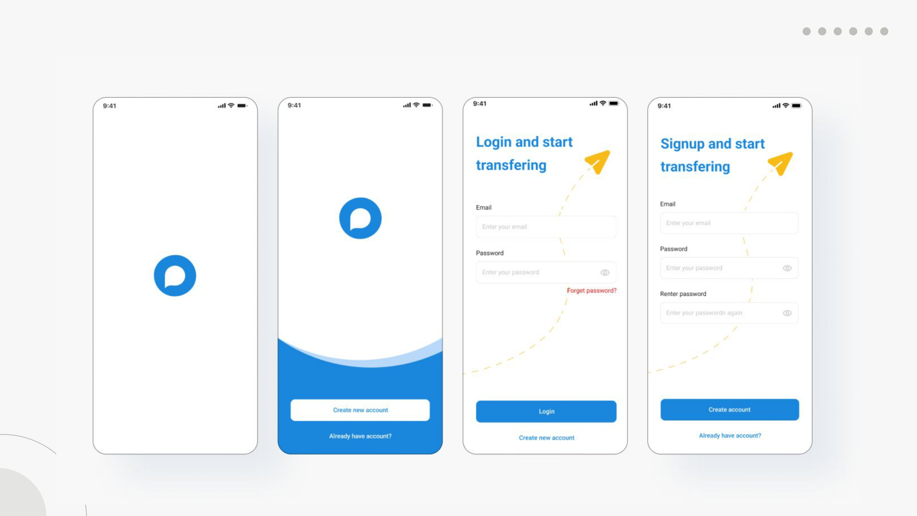 Example of Mobile App UI/UX Design 