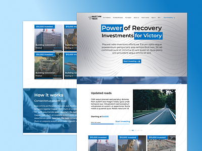 UX / UI Design for investment platform NAZOVNI branding design graphic design logo ui ui ux design ui design ux ux design