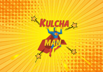 KULCHA MAN | A FOOD TRUCK branding graphic design logo