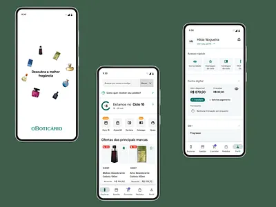 Enhancing the reseller experience: design study for O Boticário' app design finance flutter home marktplace ui ux