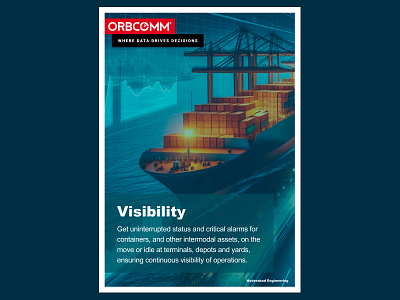 Visibility - Poster illustration maritime poster posterdesign reefers shipping