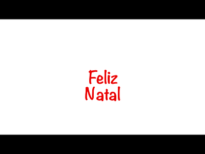 Feliz Natal (Merry Christmas) 2d animation advertising animation animated scene animation