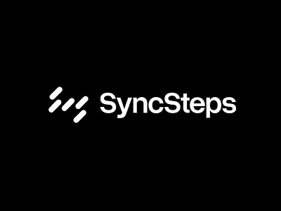 SyncSteps – Your AI Running Companion animation brand brand design branding logo logo motion motion visual design