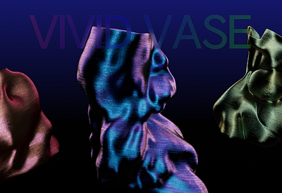 VIVID VAZE 3d branding design graphic design illustration logo ui ux we web
