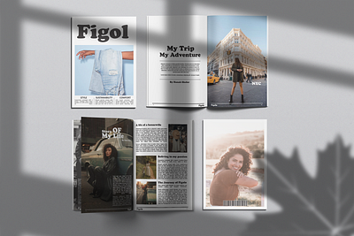 Magazine design graphic design graphics magazine