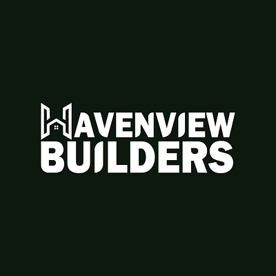 Havenview Builders logo branding graphic design logo