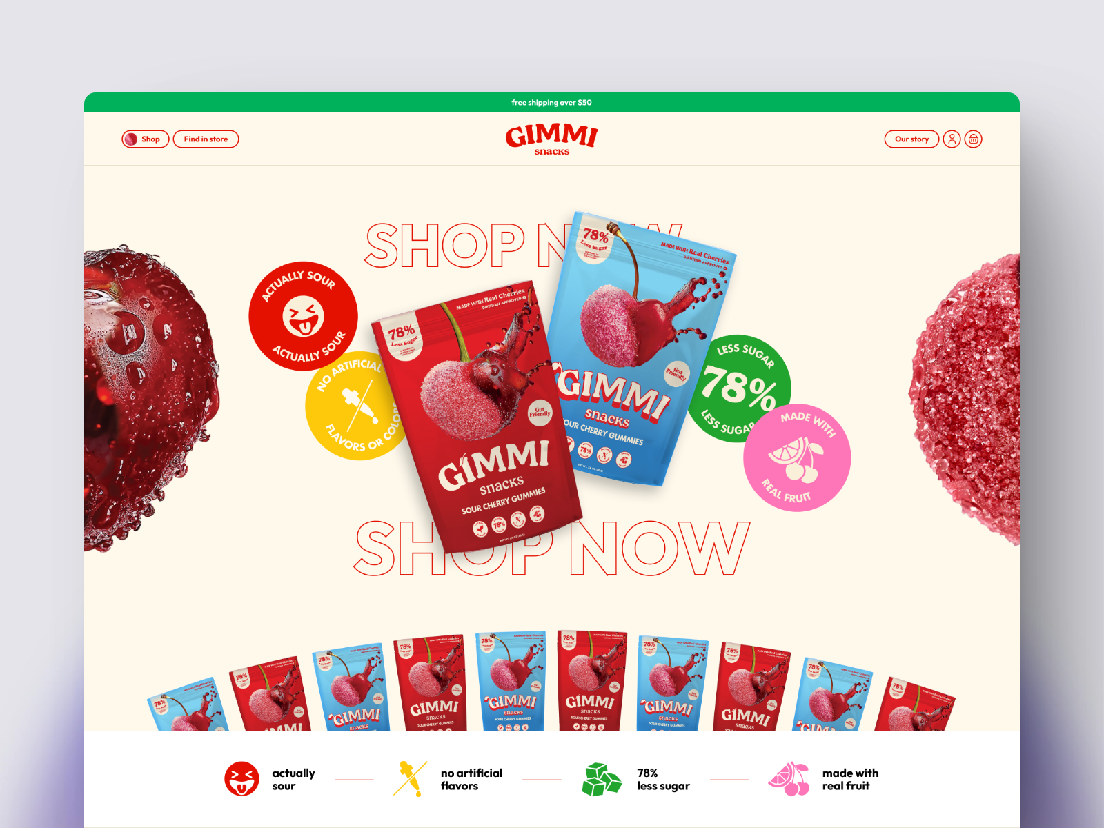 Example of E-commerce Website