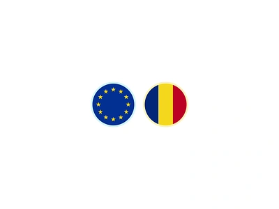 EU + Romania! crazy election after effects animation eu europe heart icon lottie love romania union