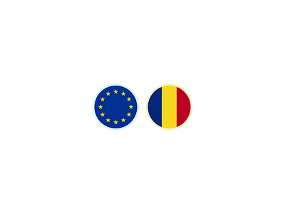 EU + Romania! crazy election after effects animation eu europe heart icon lottie love romania union