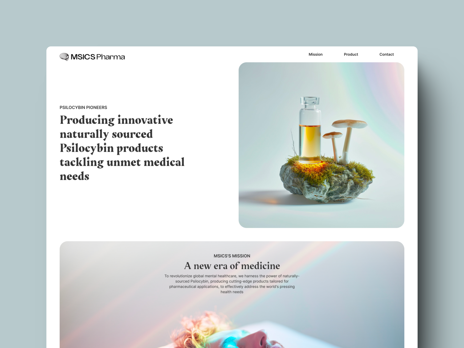 MSICS Pharma - Biotech Website design and Development 3d animation biotech website branding graphic design logo motion graphics ui