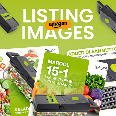 Amazon listing images A+ Content EBC | Dicer Chopper a content amazon amazon ebc amazon listing chopper infographic listing images product design product listing vegetables