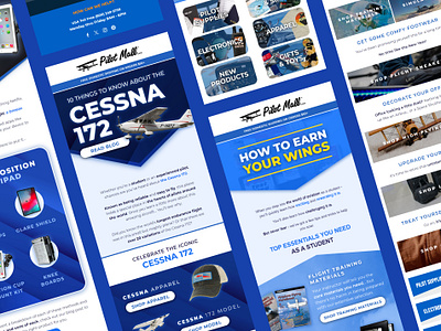 Email Design Inspiration - Aviation superstore email email campaign email design email marketing klaviyo klaviyo email design newsletter newsletter design