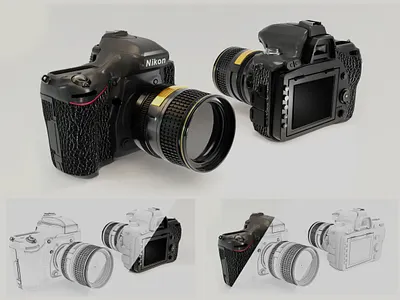 NikonD750 Camera Modelling 3d 3dmodelling arrnold maya product rendering visualization