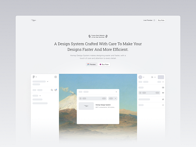 Homay Design System Landing Page - Homay.io animation bento bentos clean design system faq figma framer gray grey grid homay design system homay ui kit homay.io landing page saas ui ui kit ux web design