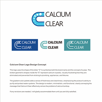 Calcium Clear branding design graphic design illustration logo logo design vector