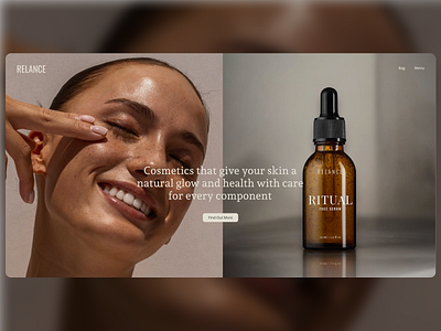 Cosmetics store animation branding design graphic design illustration logo ui ux web design