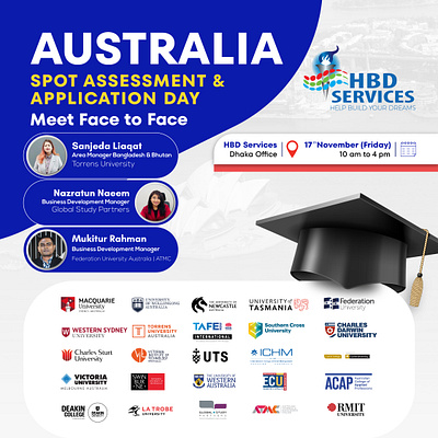 Social Media Post Designs attractive blue brand design branding clean creative design facebook graphic design illustration instagram linkedin marketing post design social media social media post design study ui university vector