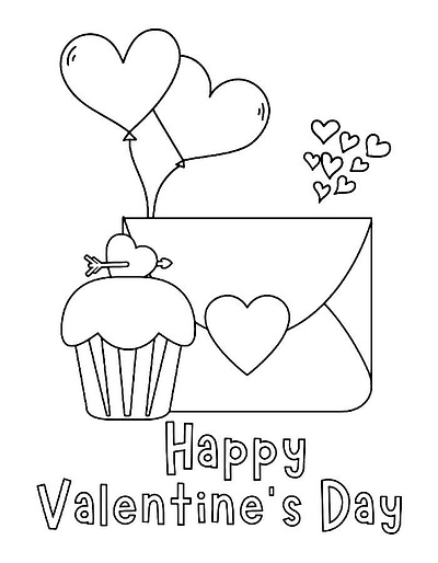 Valentine's Day Coloring Pages