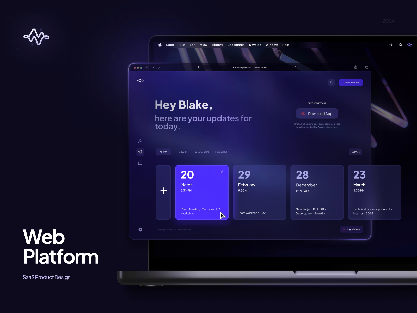 Example of Landing Page Design