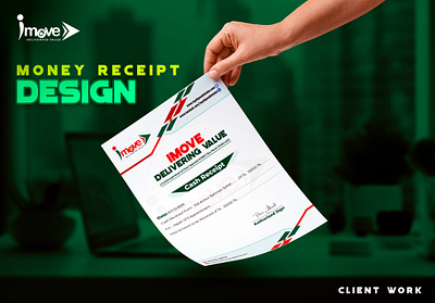 Professional Money Receip Design adobeillustrator banknote bill billpayment brandidentity branding cashmemo cashreceipt corporate design invoice money moneymindset moneyreceiptdesign pay payment print printdesign receipt template