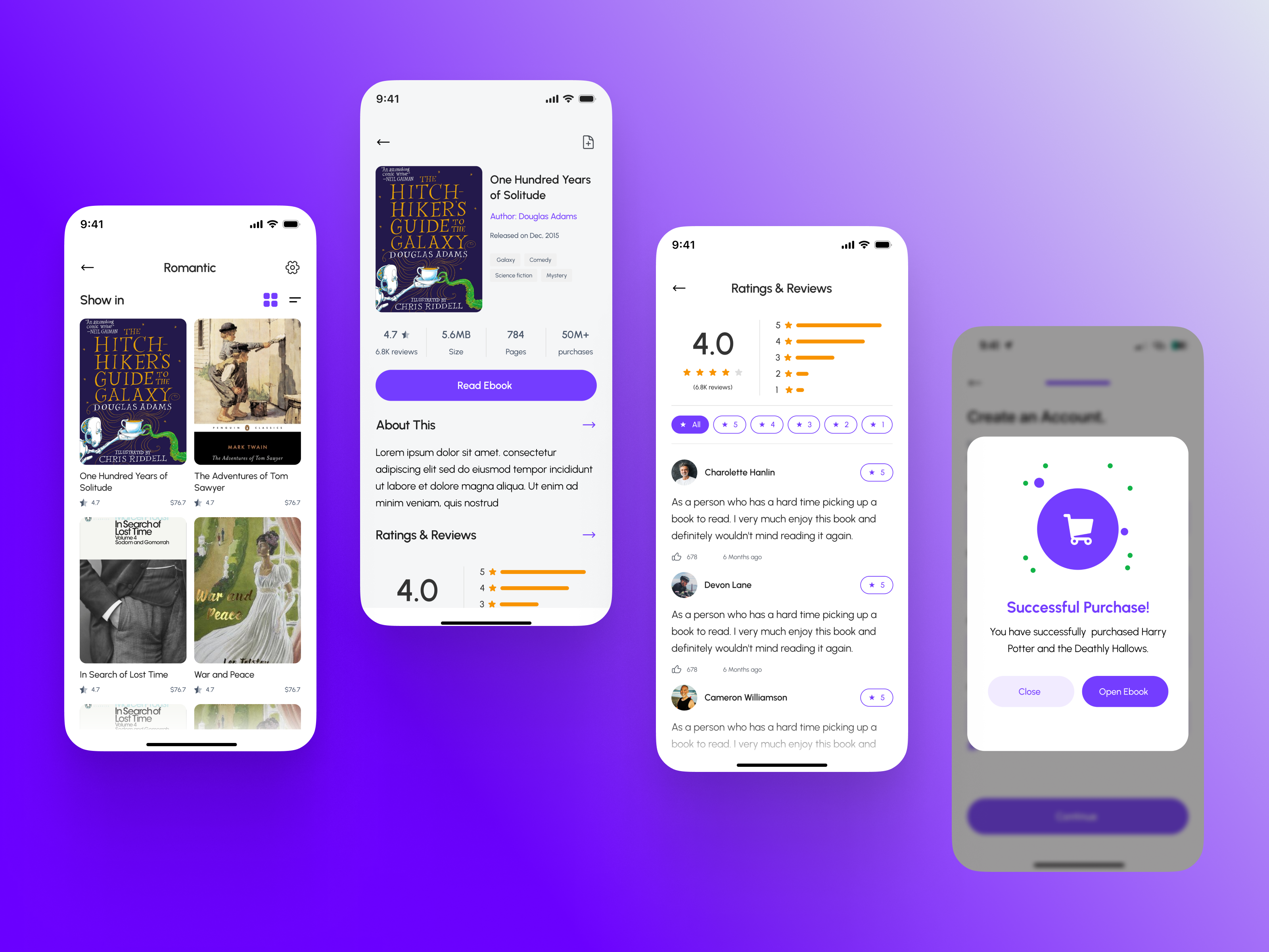 Example of Mobile App Design