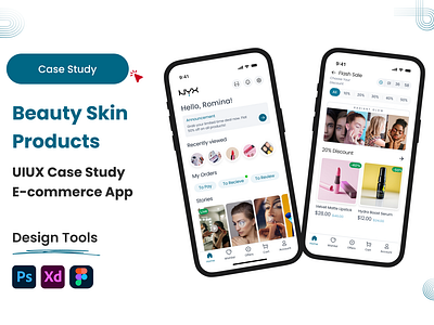 Example of Beauty Skin Care  | UIUX Case Study 