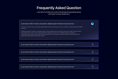 FAQ Section | SaaS UI UX branding design design agency faq faq section faq section ui faq ui ui ui design ux website design