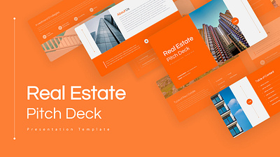 Pitch Deck Design graphic design pitch deck real estate