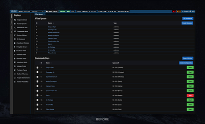 Case Study: New Ops Platform after before case study components dark mode dark ui data design system figma heuristic evaluation operations patterns product design redesign tables ui ux