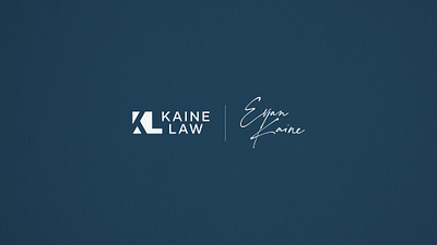 Kaine Law ReBrand art direction atlanta brand identity branding corporate graphic design law logo logo design