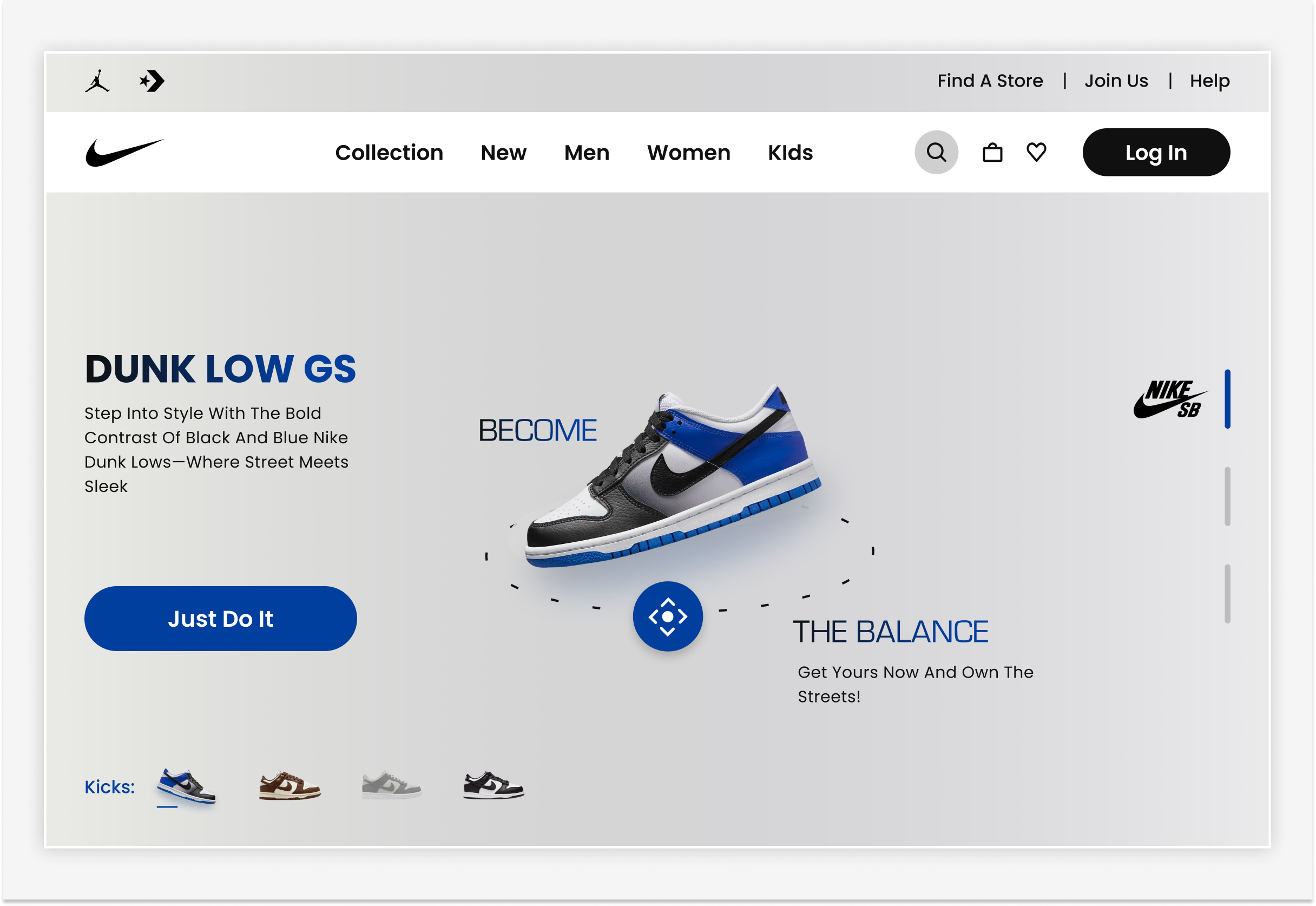 Example of Landing Page Design (UI/UX)