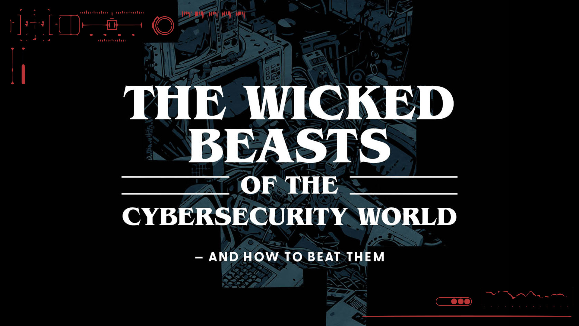 Pax8 Cybersecurity Month Initiative (2024) art direction channel comic cybersecurity illustration marketing monsters motion graphics publication scary tech
