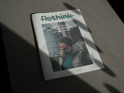 Reheat Magazine annual annual report bespoke biomass brand brand identity branding corproate cover cover design energy grid layout layout design layout grid logo print report