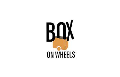 BOX ON WHEELS LOGO automotive car parts cars illustrator logo logo design mechanic