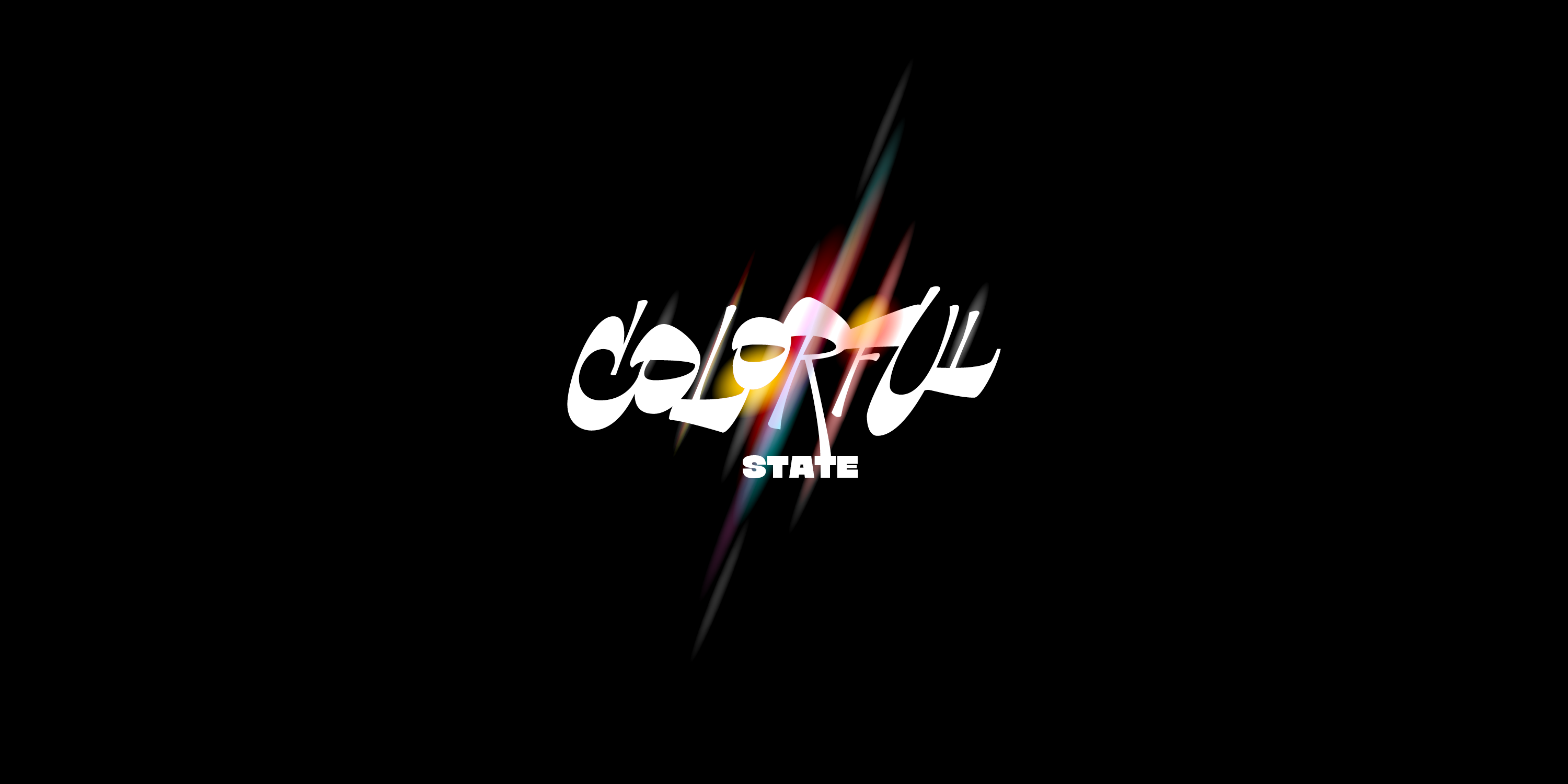 Colorful State // Lettering design font lettering letters logo type typeface typography