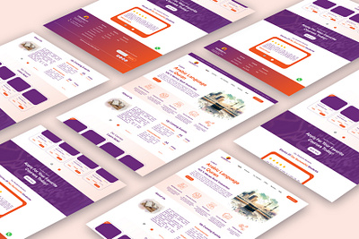 Courses Bites - UI Design / Figma e learning website ecommerce education website elearning figma landing page ui webdesign