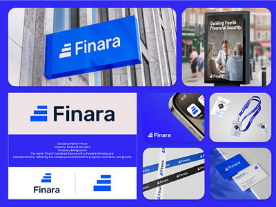 Finara Finance logo and brand identity Design(Unused) branding business creative design economy finance graphic design graphics designer investment logo logo design logo maker logodesigner markets modern money trading vector