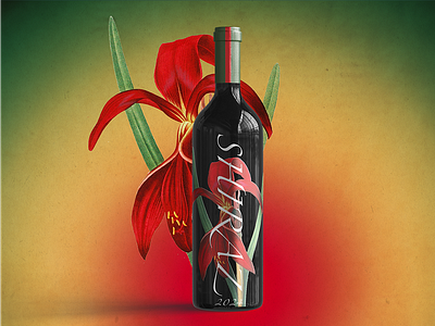 Shiraz - Wine Label Design branding design graphic design illustration photoshop wine wine design wine designer wine label