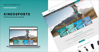 KINEOSPORTS Healthcare Ecommerce Website branding design ecommerce figma illustration landing page mobile app mobile design responsive website ui user experience wordpress